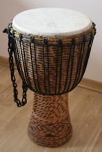 Джембе из Ганы, 13 дюймов. Код 12-10