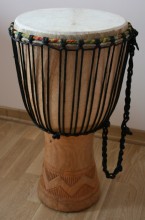 Джембе из Ганы, 13 дюймов. Код 12-11