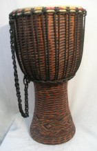Джембе из Ганы, 13 дюймов. Код 12-17