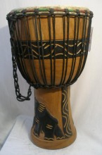 Джембе из Ганы, 13 дюймов. Код 12-18
