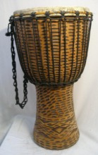 Джембе из Ганы, 13 дюймов. Код 12-19