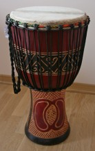 Джембе из Ганы, 13 дюймов. Код 12-3